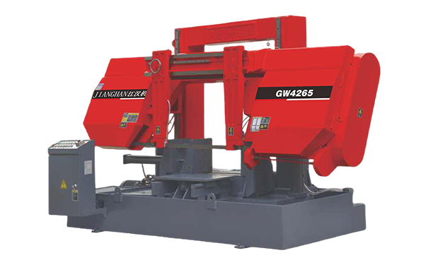 石龙镇GW4265双柱龙门卧式带锯床