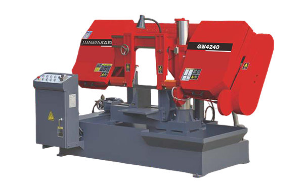 石龙镇GW4240双柱卧式带锯床